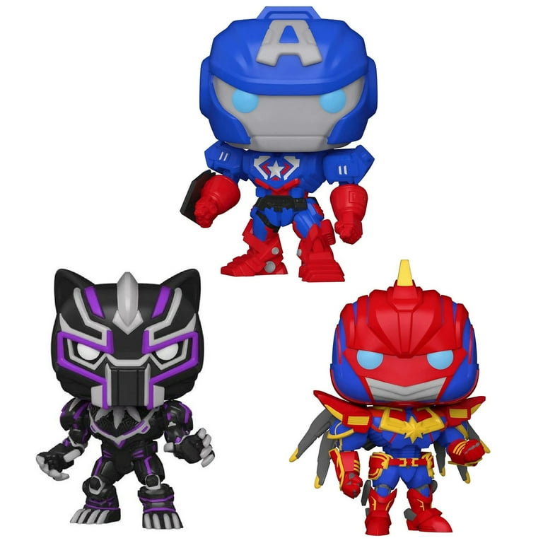 Funko Marvel: POP! Marvel Mech Collectors Set - Captain America