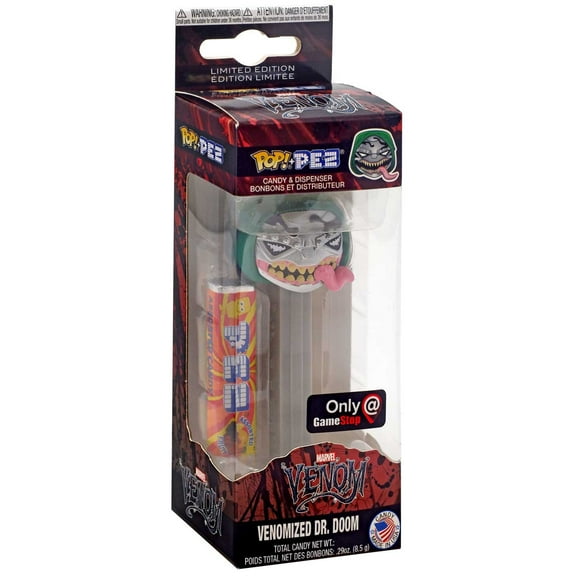 Funko Marvel POP! PEZ Venomized Dr. Doom Candy Dispenser