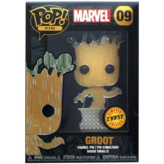 Funko Marvel POP! Pin Baby Groot Large Enamel Pin (Chase)