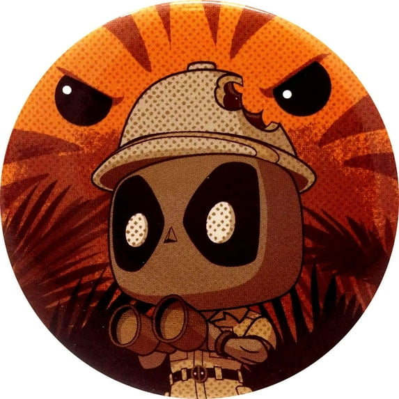 Funko Marvel POP! Safari Deadpool Button
