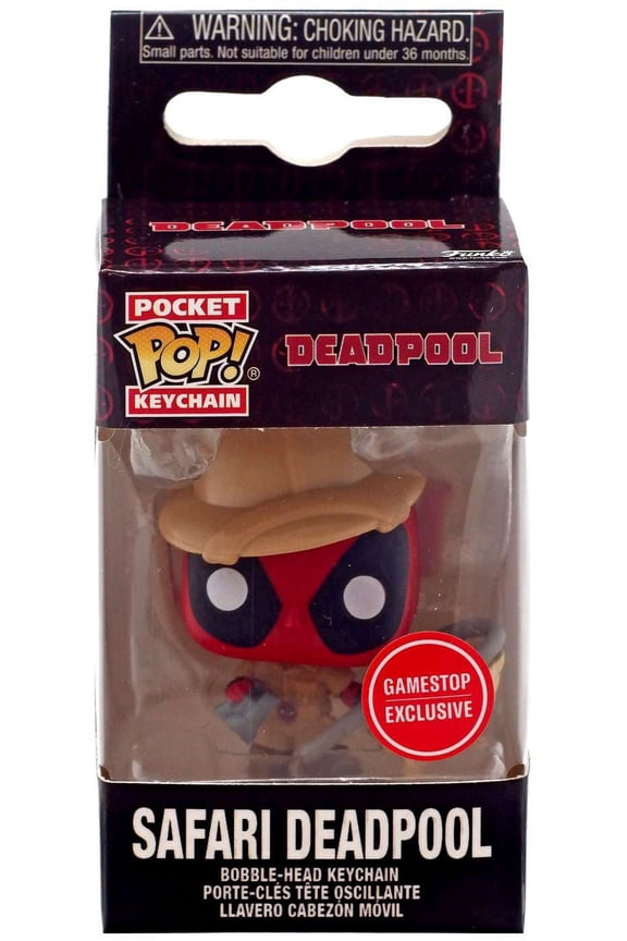 Marvel Pocket POP! Safari Deadpool Keychain