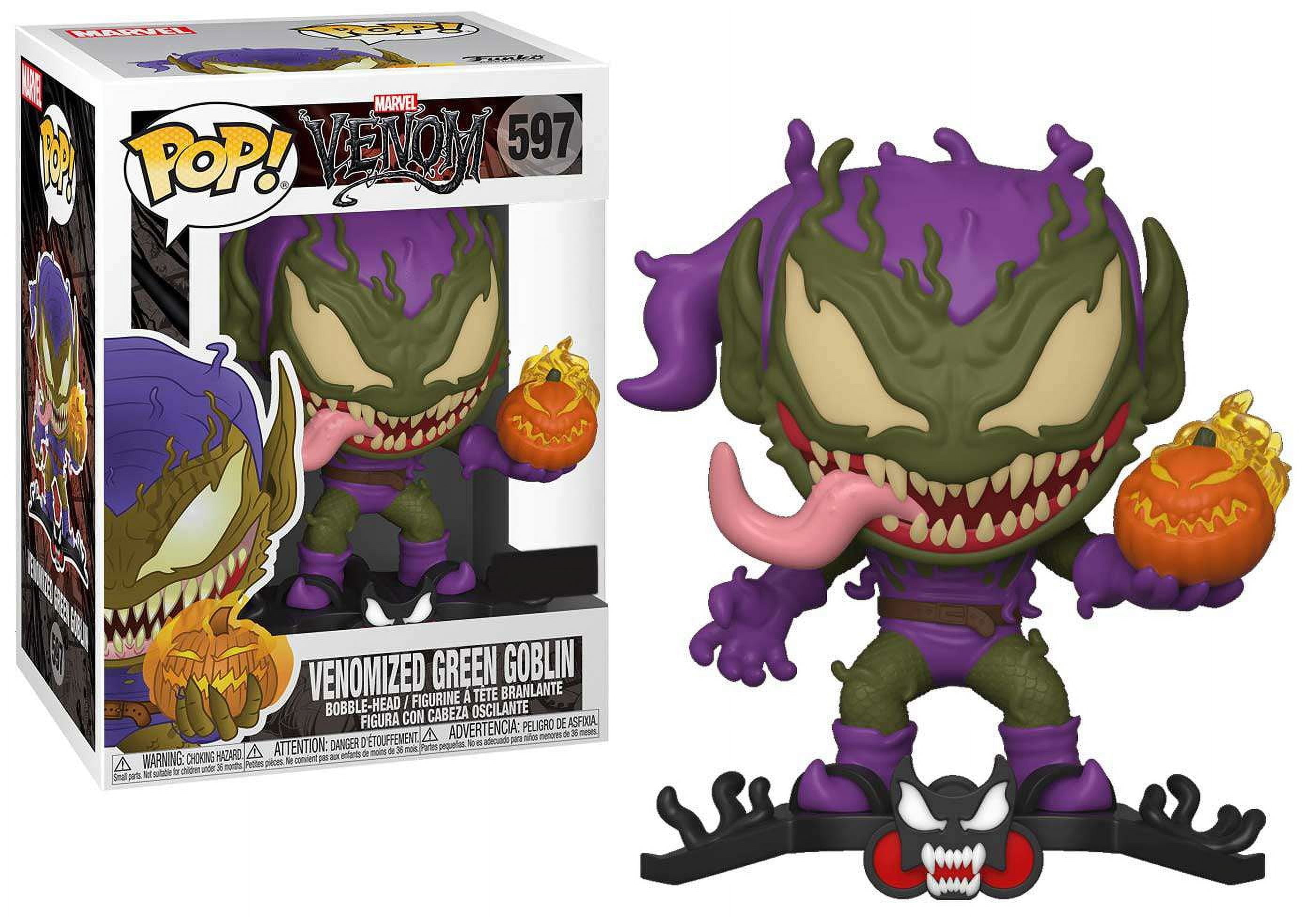 Funko POP Marvel Venomized Green Goblin 597 Exclusive Vinyl Bobble Head Figure