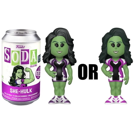Funko Marvel Vinyl Soda She-Hulk Figure (1 RANDOM Figure, Look For The Chase!)