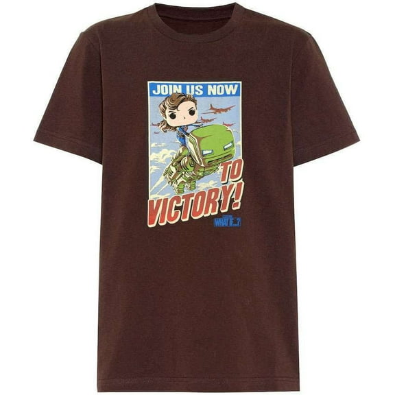 Funko Marvel What If? Join Us Now to Victory! T-Shirt (Medium)