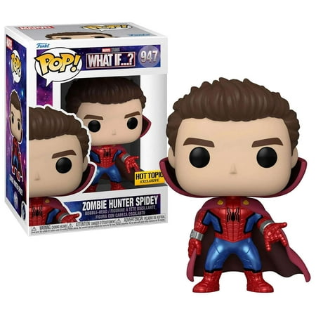 Funko Marvel What If…? Zombie Hunter Spidey Pop! Vinyl Collectible Bobblehead Limited Edition Exclusive