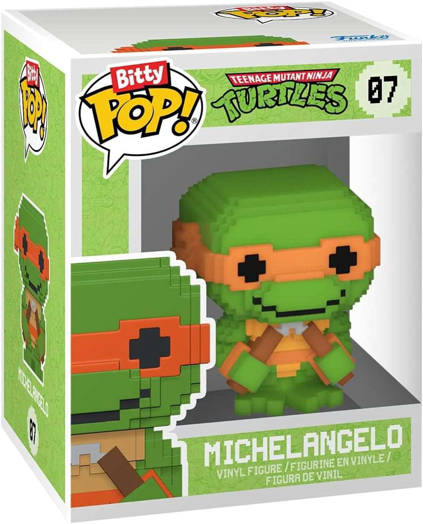Funko Michelangelo Micro Chase Edition Vinyl Figure - Walmart.com