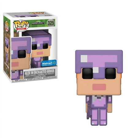 Funko Minecraft POP! Games Alex in Enchanted Armor Exclusive Vinyl Figure #325
