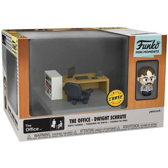 Funko Mini Moments The Office Dwight Schrute CHASE [Mustache]