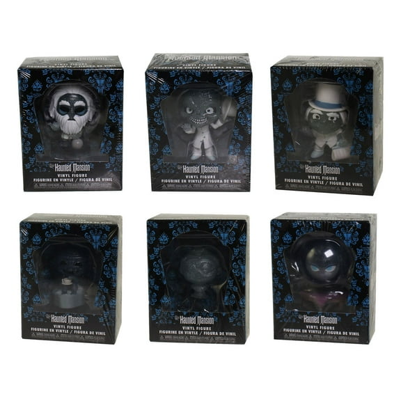 Funko Mini Vinyl Figures - Disney's The Haunted Mansion - COMPLETE SET OF 6 (Ezra, Gus, Phineas +3)