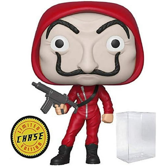 Funko Money Heist: La Casa De Papel - Tokio Limited Edition Chase Pop! Vinyl Figure (Includes Compatible Pop Box Protector Case)
