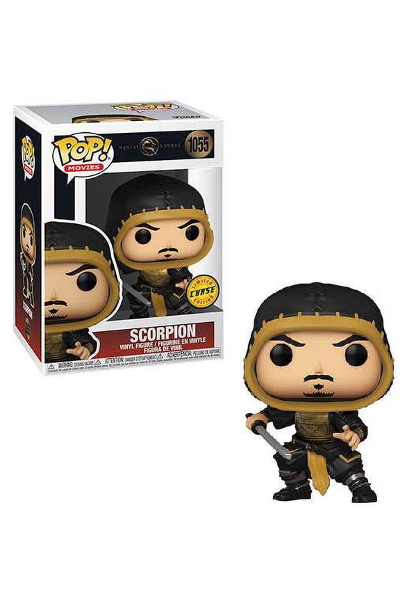 Mortal Kombat POP! Scorpion Vinyl Figure (Unmasked, Chase Version)