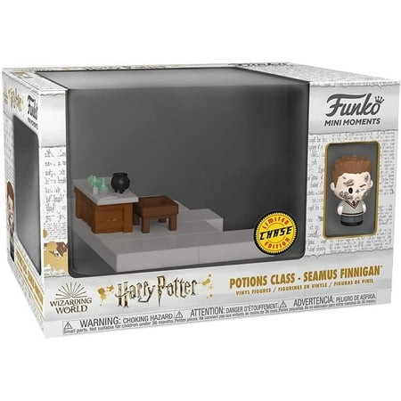 Funko Movie Mini Moments Vinyl Figure Set - Harry Potter - POTIONS CLASS (Seamus Finnigan) *CHASE*