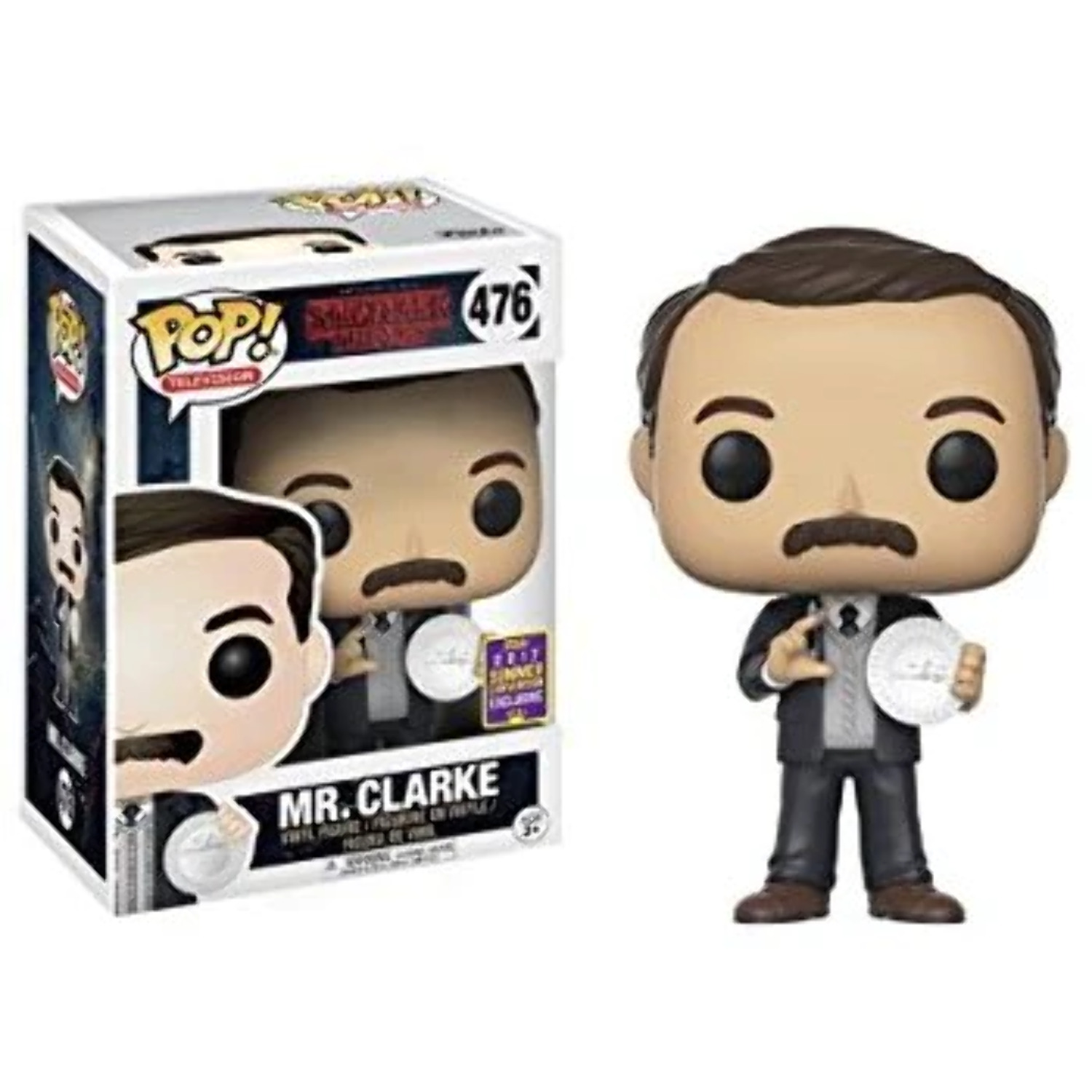 SF・ファンタジー・ホラー Funko Pop Stranger Things Mr. Clarke Funko Mr Clarke Stranger Things Pop Vinyl #476 2017 Summer