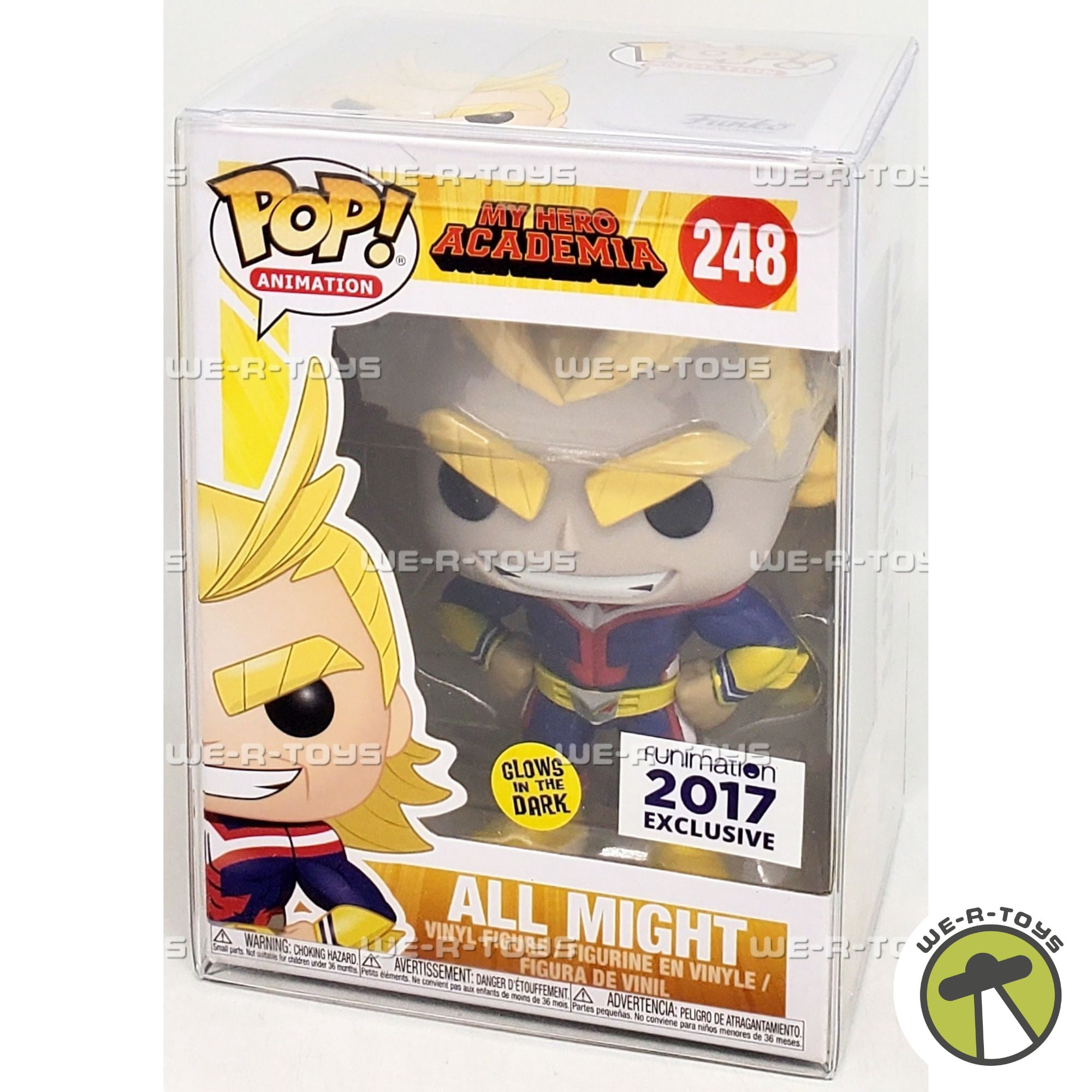 Funko Pop! My Hero Academia All Might #248 Glow in the Dark Anime