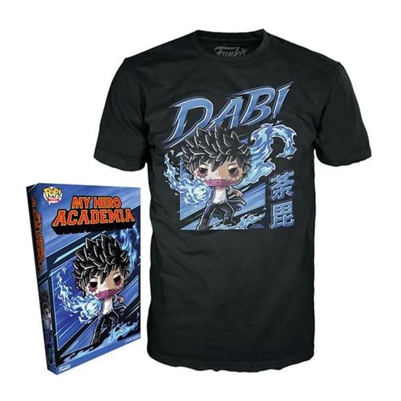 Funko My Hero Academia POP Boxed Tees Dabi Tee Shirt Large