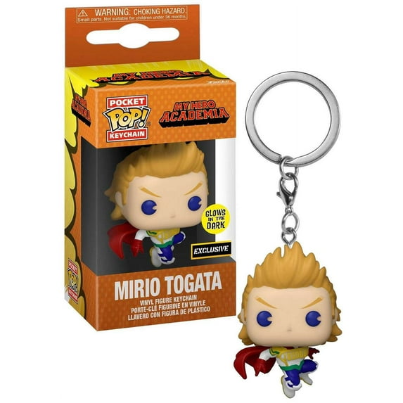 Funko My Hero Academia Pocket POP! Mirio Togata Keychain (Glow-in-the-Dark)