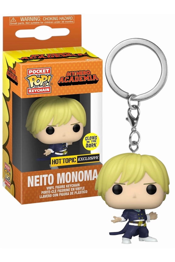 My Hero Academia Pocket POP! Neito Monoma Keychain (Glow-in-the-Dark)