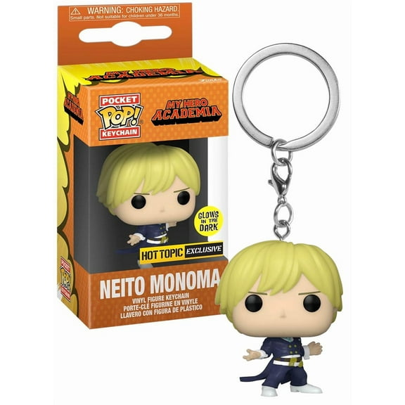 Funko My Hero Academia Pocket POP! Neito Monoma Keychain (Glow-in-the-Dark)