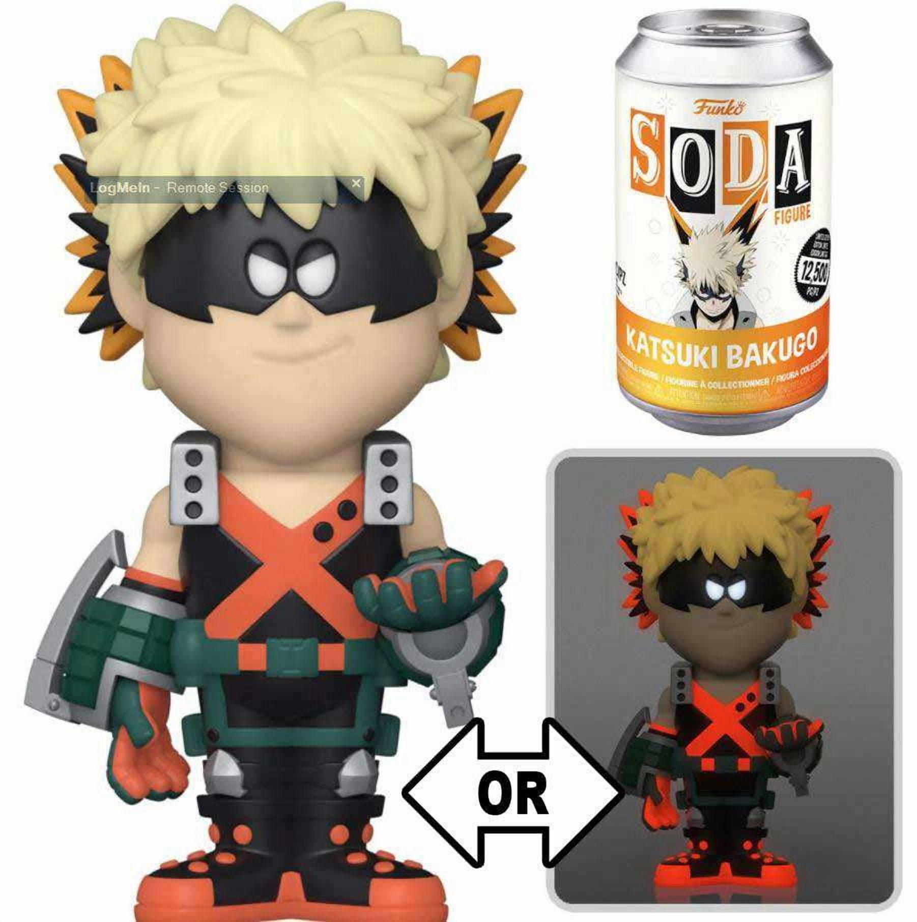 Funko My Hero Academia Vinyl Soda Katsuki Bakugo Figure (Look for the Glow in the Dark Chase)