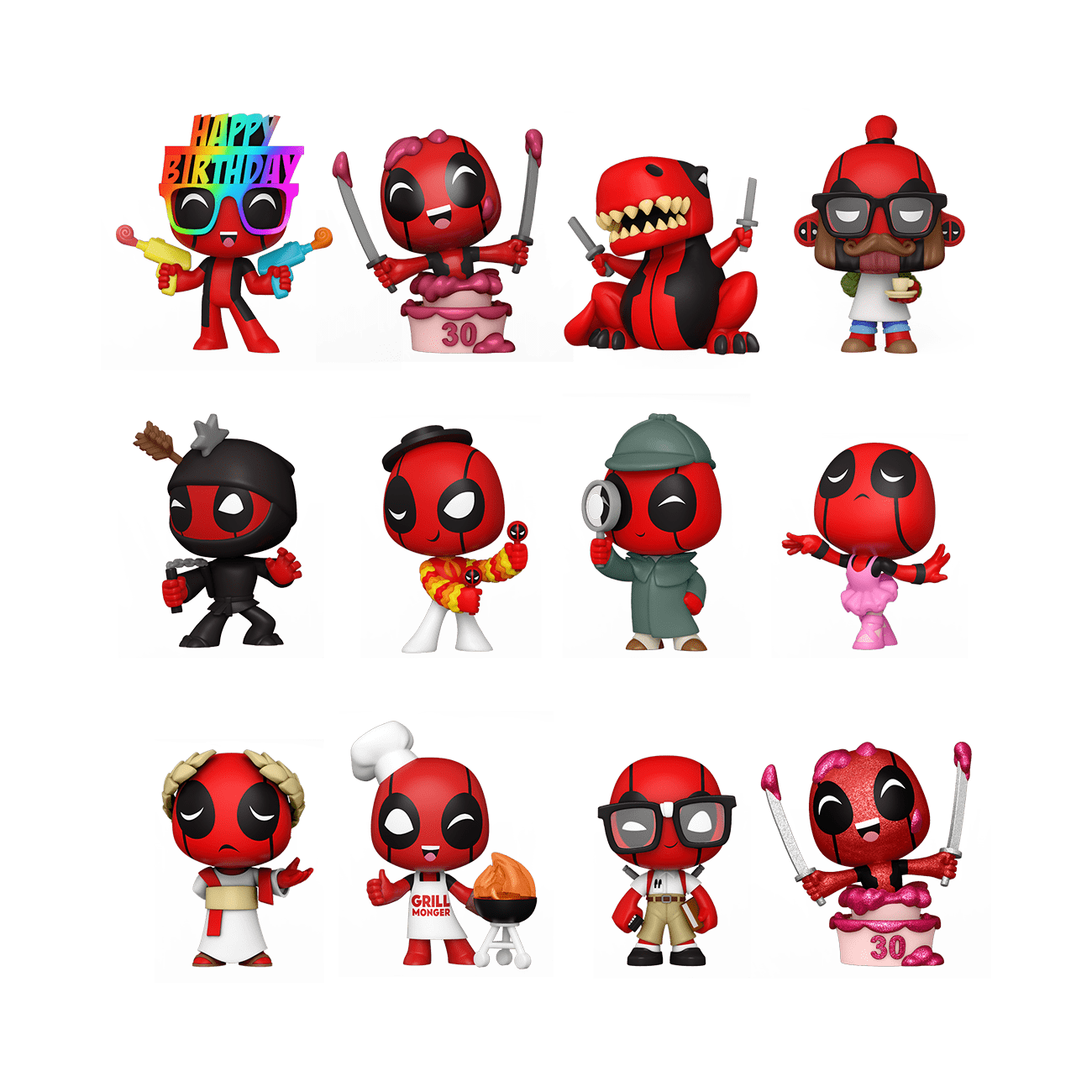 Funko POP: Mystery Minis - Marvel Deadpool 30th Anniversary - Ostrov her -  Společenské deskové hry a Funko