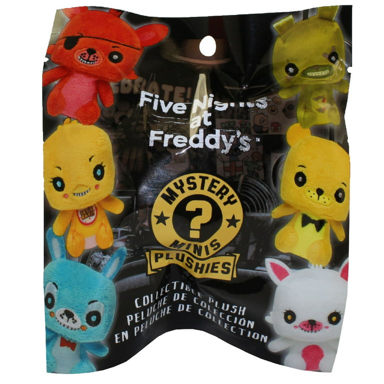  Five Nights at Freddy's Freddy: Funko x Mini-Head Plushy  Keychain + 1 Free Video Games Themed Trading Card Bundle (091484) : Toys &  Games