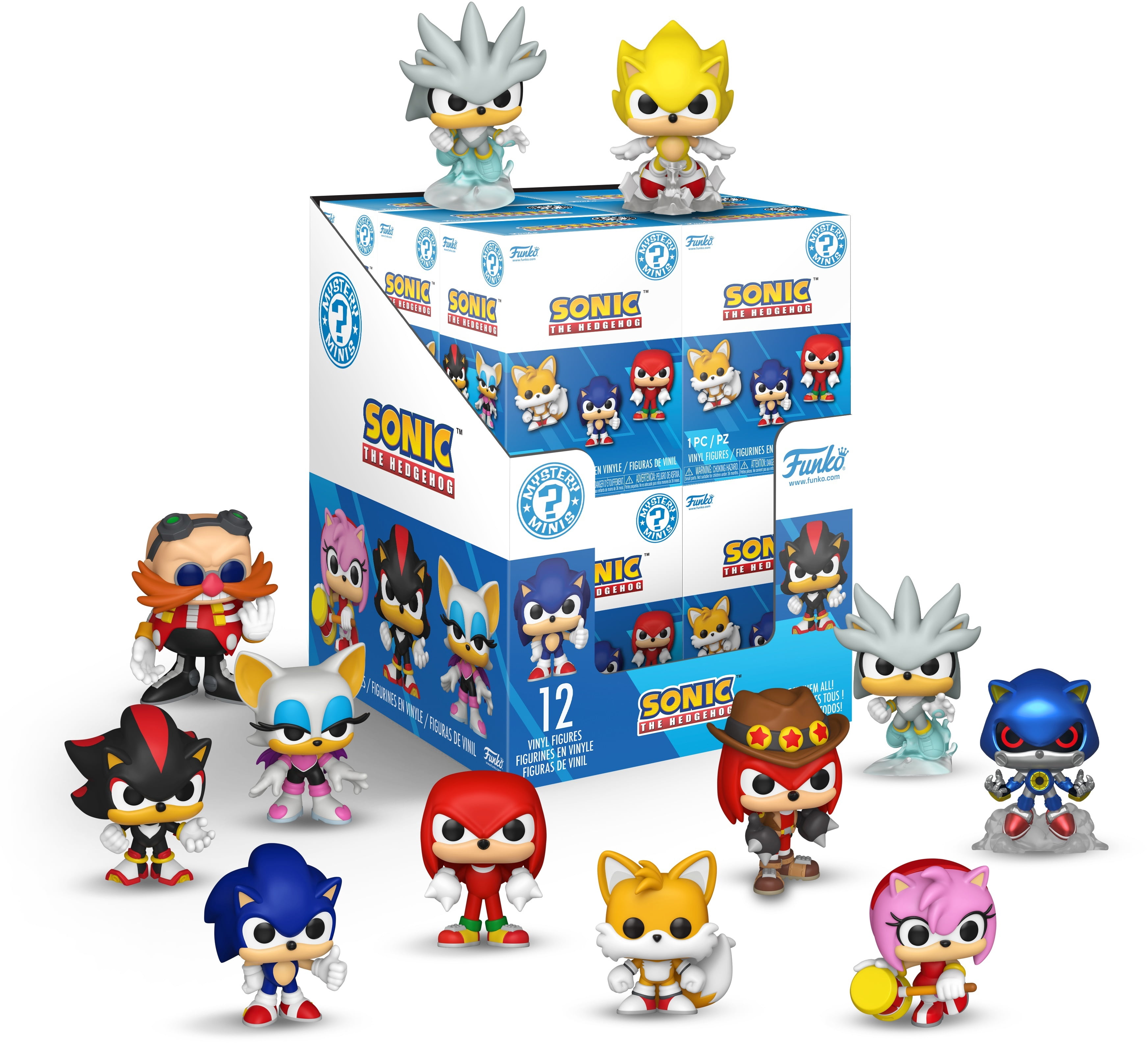 Funko Pop! Sonic 30th Anniversary - Running Sonic Vinyl Figure (Bundled With Box Protector)