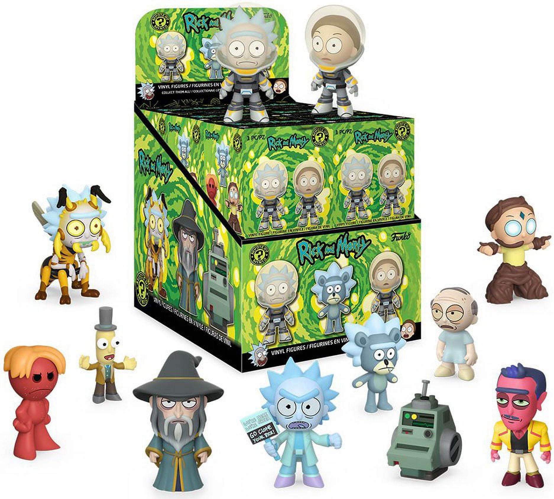 Rick and morty store funko mystery box