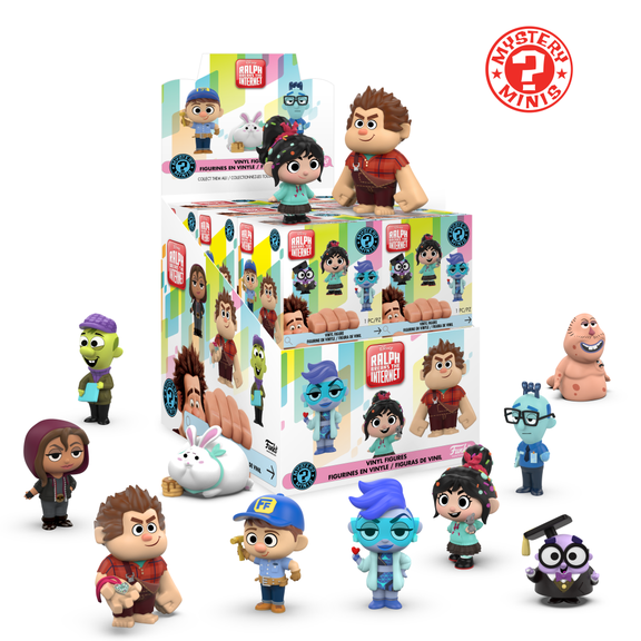 Funko Mystery Minis: Wreck-It Ralph 2 (One Mystery Figure per purchase)