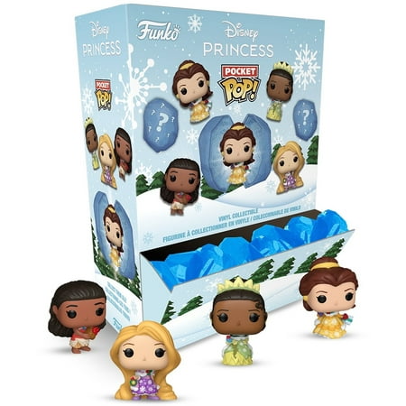 Funko Pocket POP! Ice: Disney Princess Holiday (One Random Pocket POP! Per Transaction)