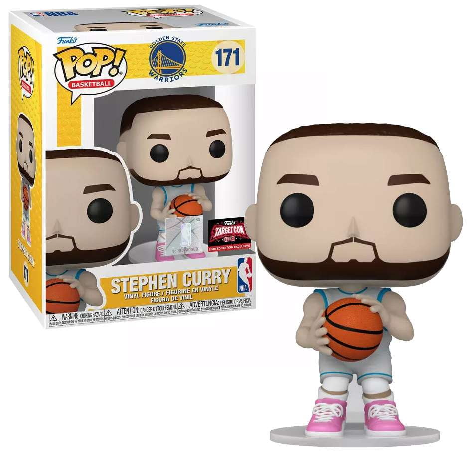 Funko NBA POP! Basketball Stephen Curry Vinyl Figure (Pink Funko NBA POP! Basketball Stephen Curry Vinyl Figure (Pink