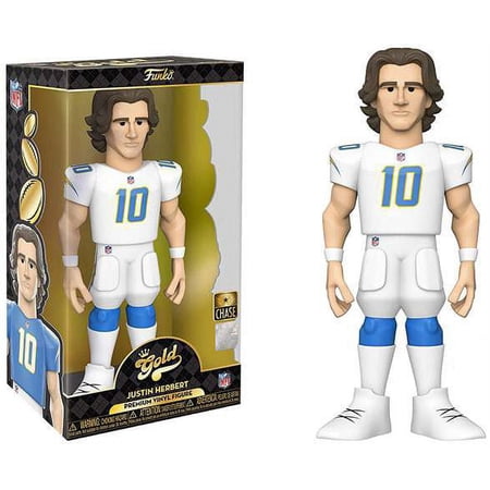 Funko NFL GOLD Justin Herbert Deluxe Vinyl Figure (Chase Version)