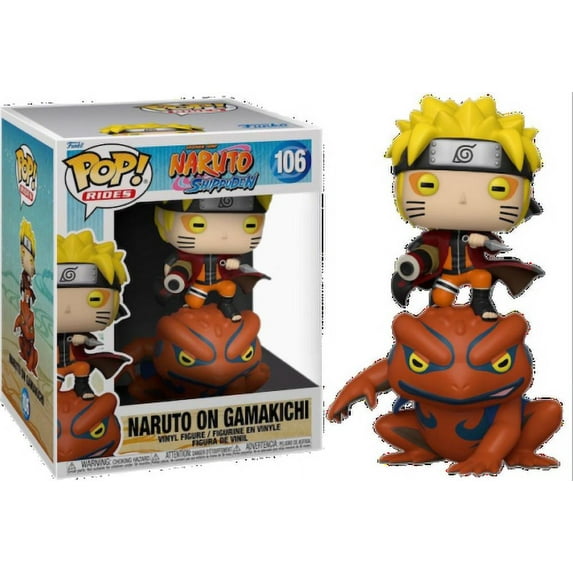 Funko Naruto on Gamakichi #106 Naruto Shippuden Hot Topic Exclusive Figure Pop!