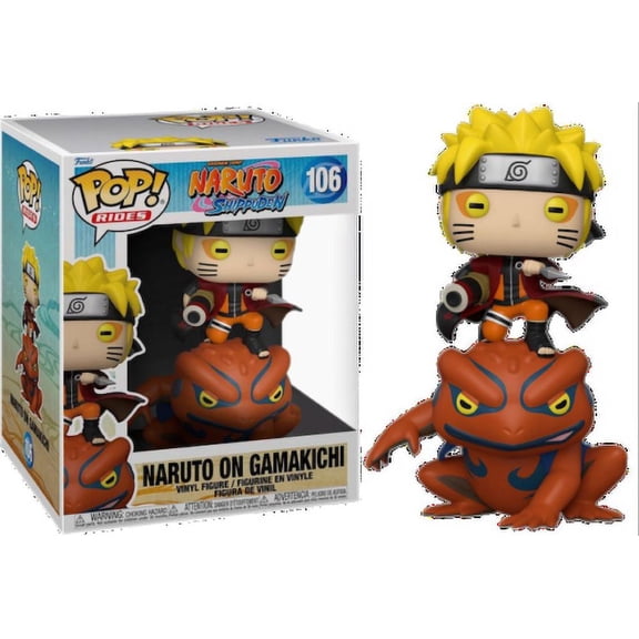 Funko Naruto on Gamakichi #106 Naruto Shippuden Hot Topic Exclusive Figure Pop!