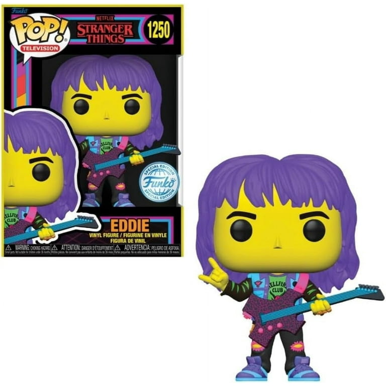Funko Netflix Stranger Things - Eddie Hellfire Club with Funko Netflix Stranger Things - Eddie Hellfire Club with