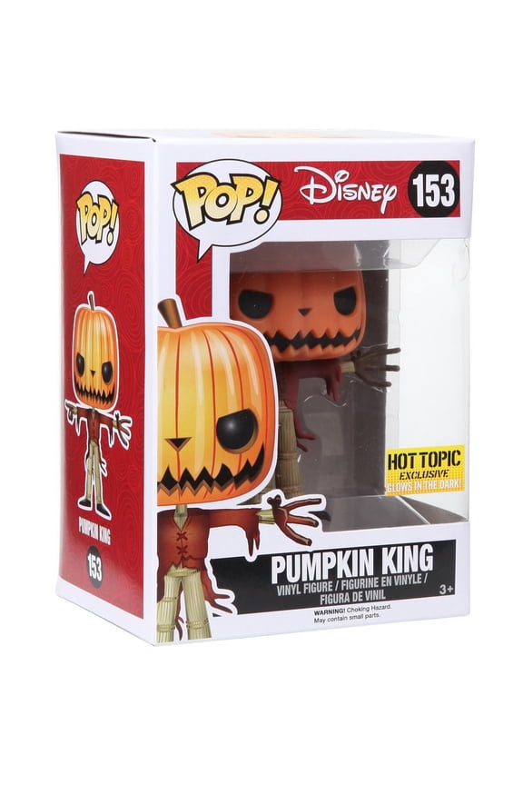 Nightmare Before Christmas POP! Disney Pumpkin King Vinyl Figure #153