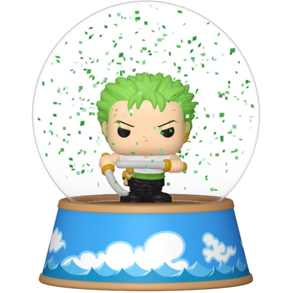 Funko POP! Mini Glitter Globe: One Piece - Roronoa Zoro