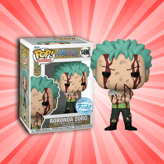 Funko One Piece POP! Animation Roronoa Zoro Vinyl Figure (Nothing Happened)