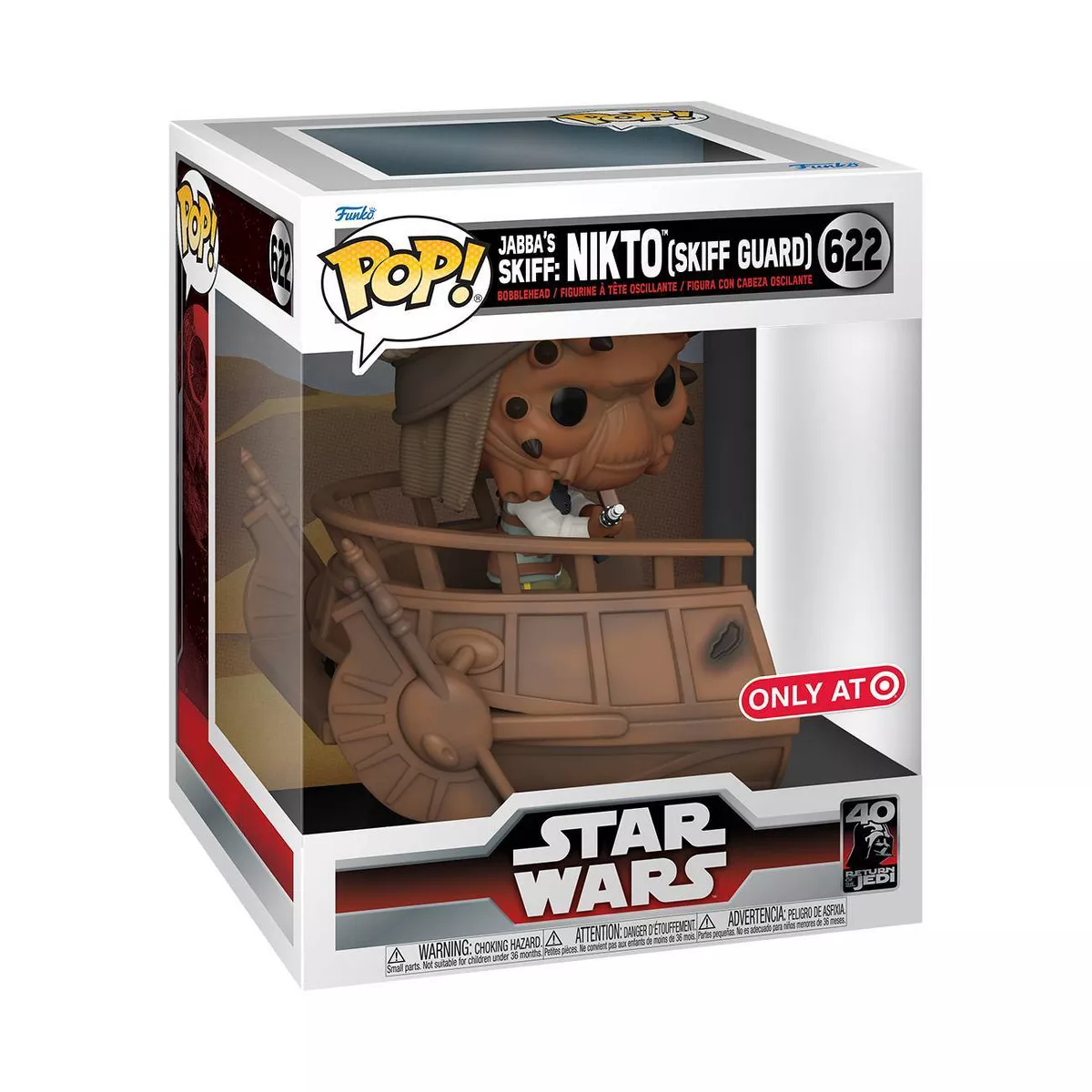 Funko Pop! Star Wars Deluxe: Nikto - Sammlerfigur Aus 'Die Rückkehr Der Jedi-Ritter' Mit Aufbaubühne
