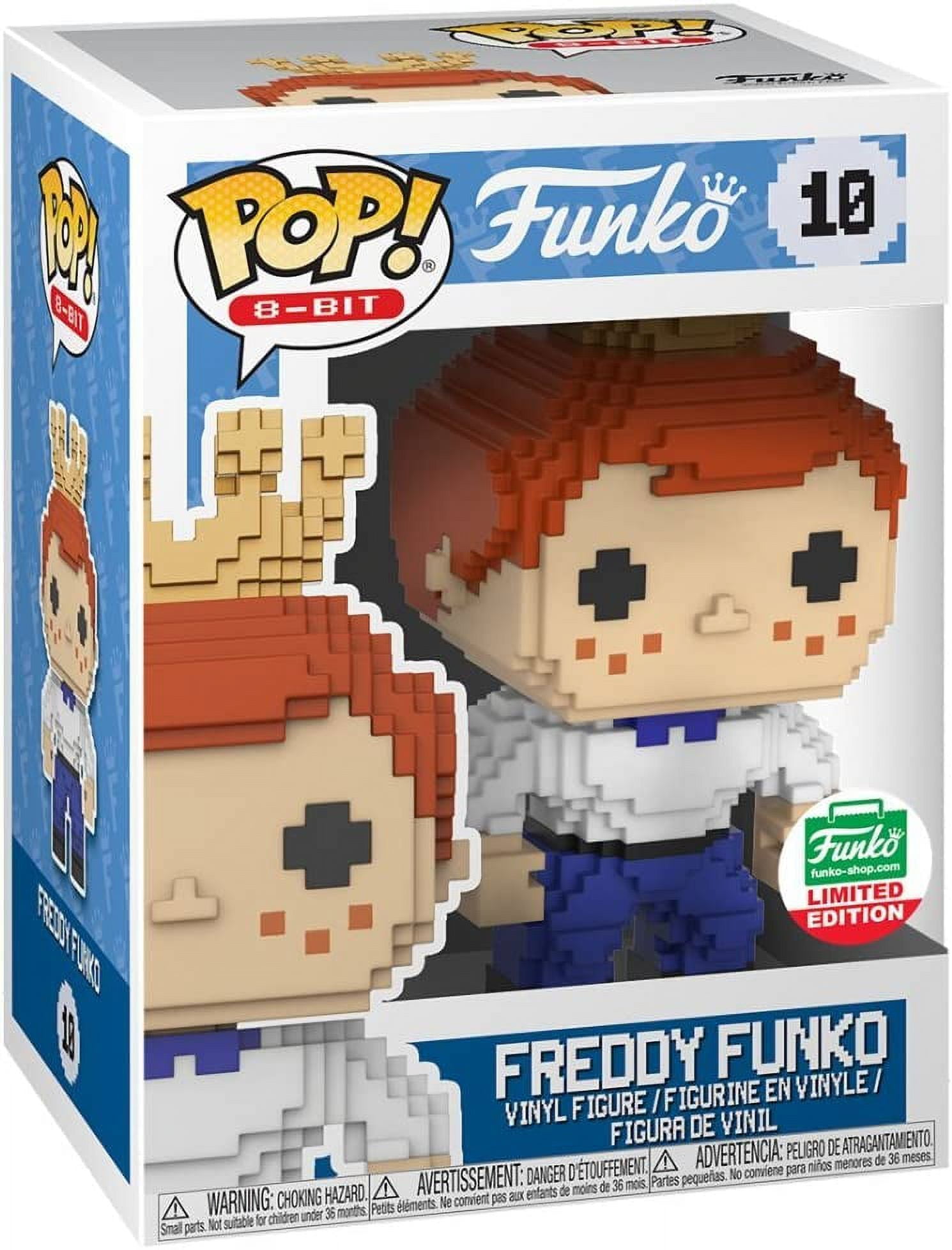 Funko POP! 8-Bit Freddy Funko Exclusive Vinyl Figure #10