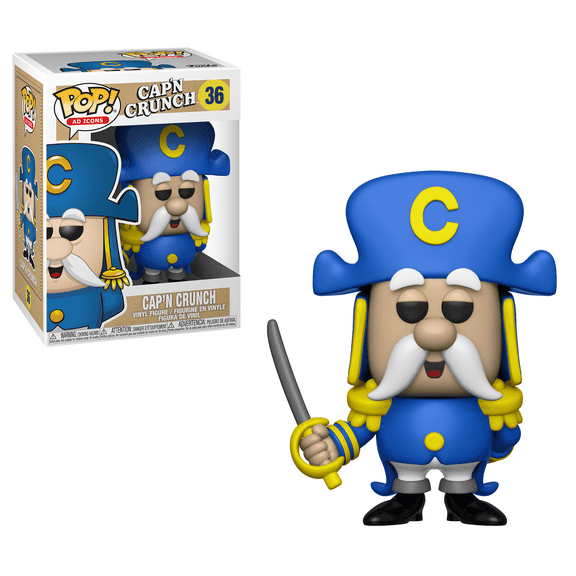 Funko POP! Ad Icon: Quaker Oats- Cap'n Crunch w/ Sword