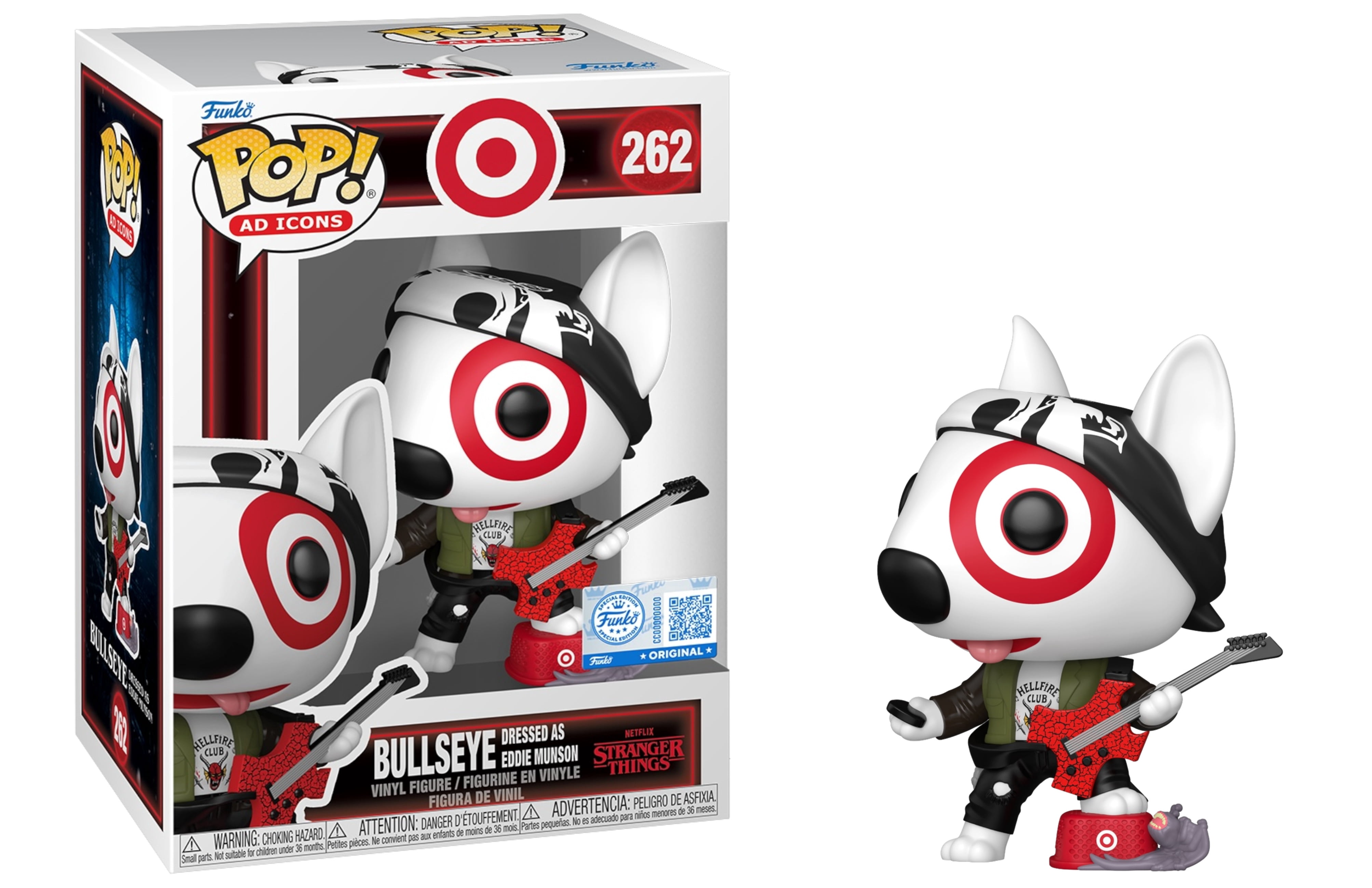 Collectible Funko POP! Ad Icons: Target x Stranger Things - Bullseye ...