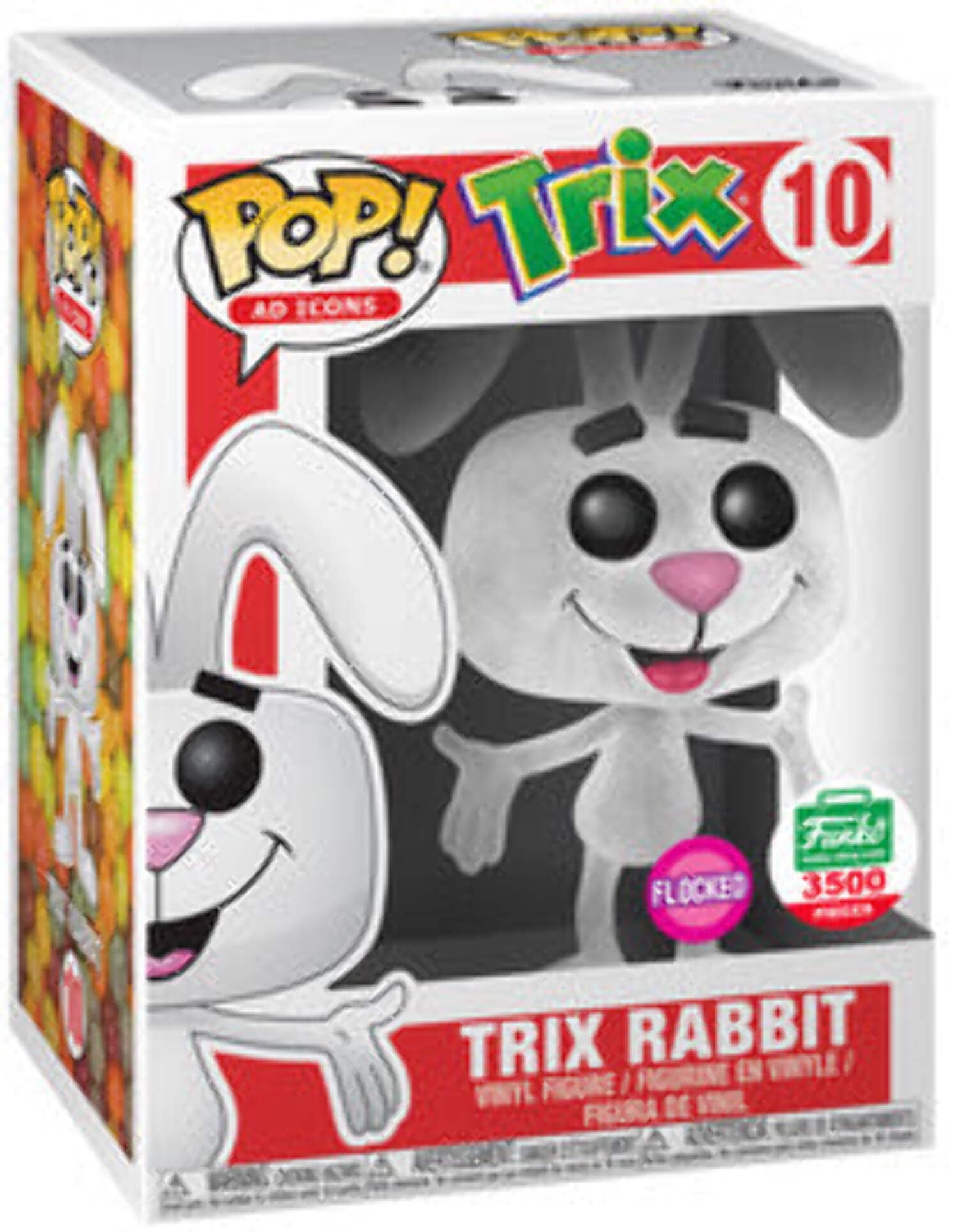 Collectible Funko POP! Ad Icons: Trix Rabbit (Flocked)(Funko 3500 PCS ...