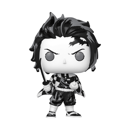 Funko POP Animation: Demon Slayer - Tanjiro (Sumi-Ink) Collectible Vinyl Figure