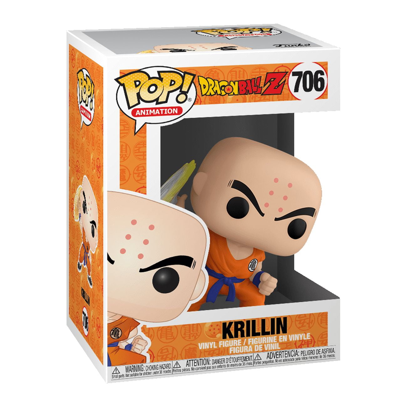 Funko POP! Animation: Dragon Ball Z S7 - Krillin w