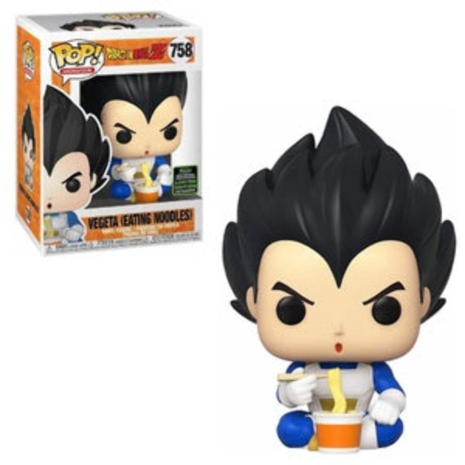 Funko POP! Animation: Dragon Ball Z - Vegeta Eating Noodles (2020 ...