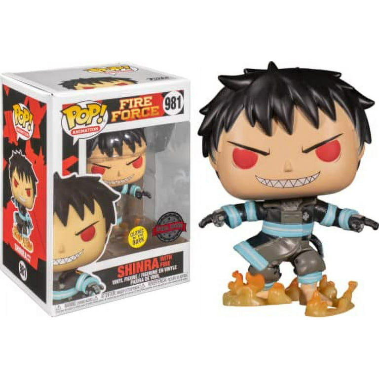 Funko POP! Animation Fire Force Shinra with Fire Figure #981