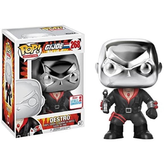Funko POP! Animation: G.I.JOE - Destro | 2017 NYCC Fall Convention Exclusive # 268