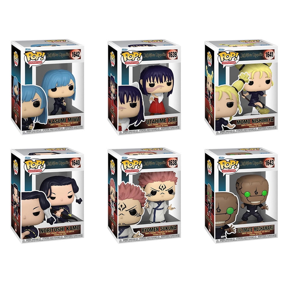 Funko POP! 10個まとめ売り Funko POP! Animation - Jujutsu Kaisen S2 Vinyl Figures - SET OF 6
