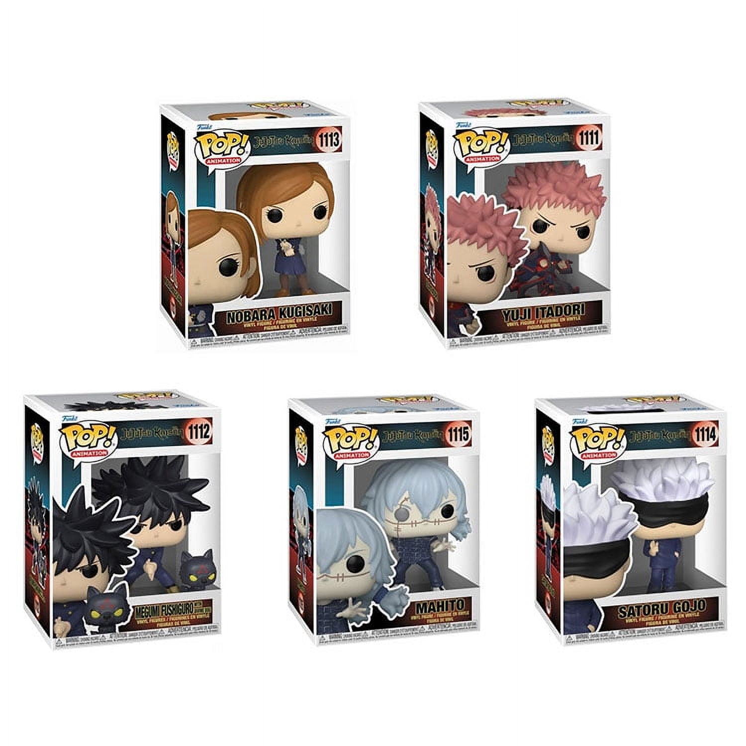 Funko Pop! Jujutsu Kaisen Series 1, Vinyl Figures - Case of 5 Pops