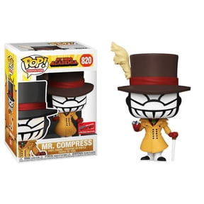 Funko POP! Animation My Hero Academia Mr. Compress #820 Limited Edition 'NYCC 2020 Sticker'